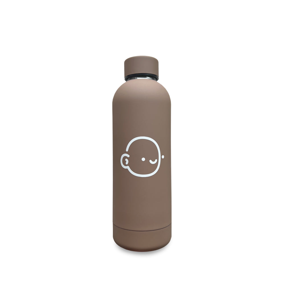 product image of the beige tottles stainless steel water bottle, sleek and eco-friendly for everyday use